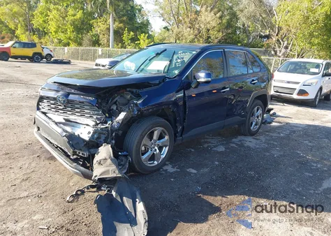 2020 Toyota Rav4 Hybrid Limited z USA, uszkodzony, nr VIN JTMDWRFV4LD551066